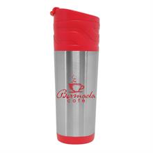 18 oz. Stainless Steel Tumbler with Auto Sip Lid